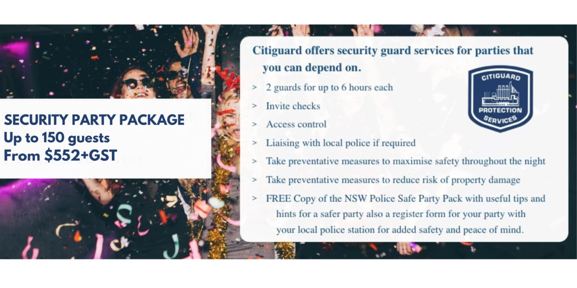 Event And Party Security Sydney Security Guard Hire